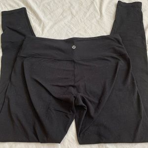 Lululemon Black Leggings- Sz 12